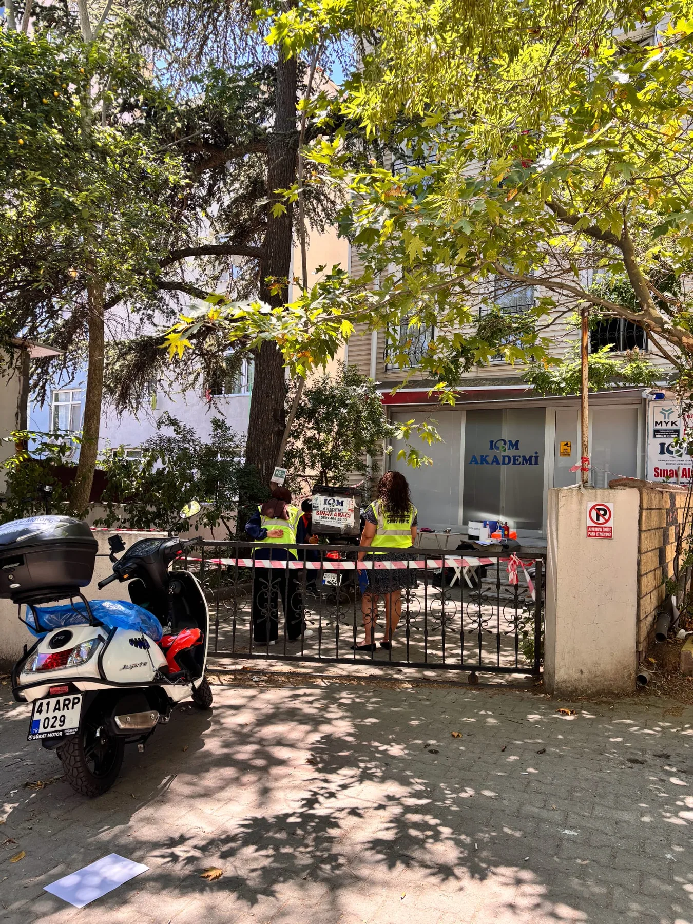 Motosikletli Kurye Performans Sınavı - İstanbul